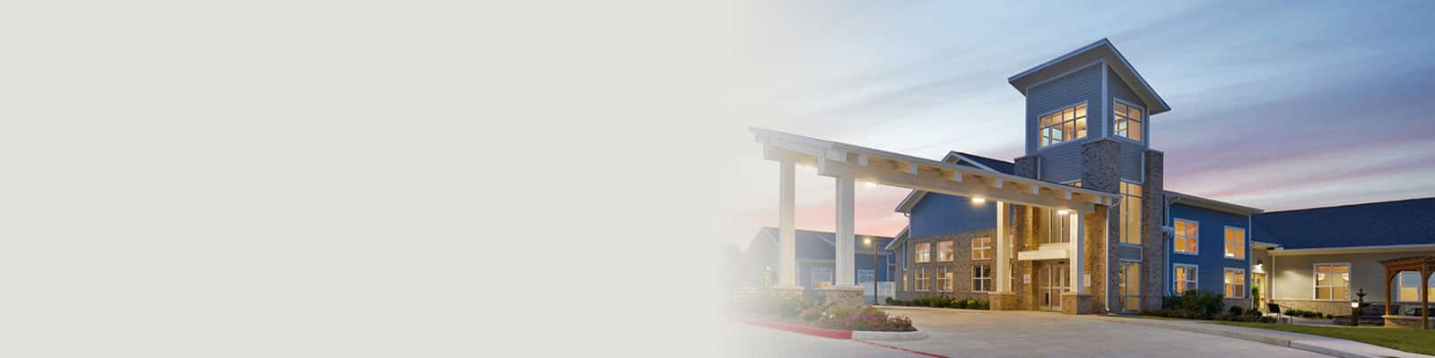 Front of facility of Houston Transitional Care